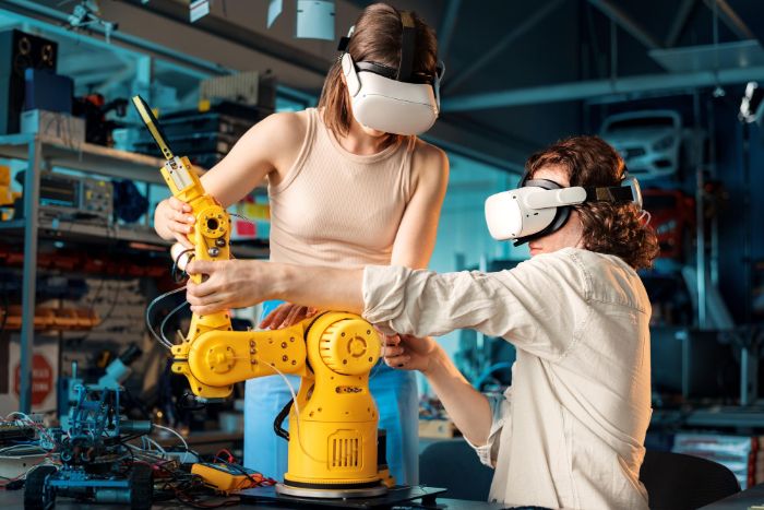 Virtual- und Augmented Reality industrie